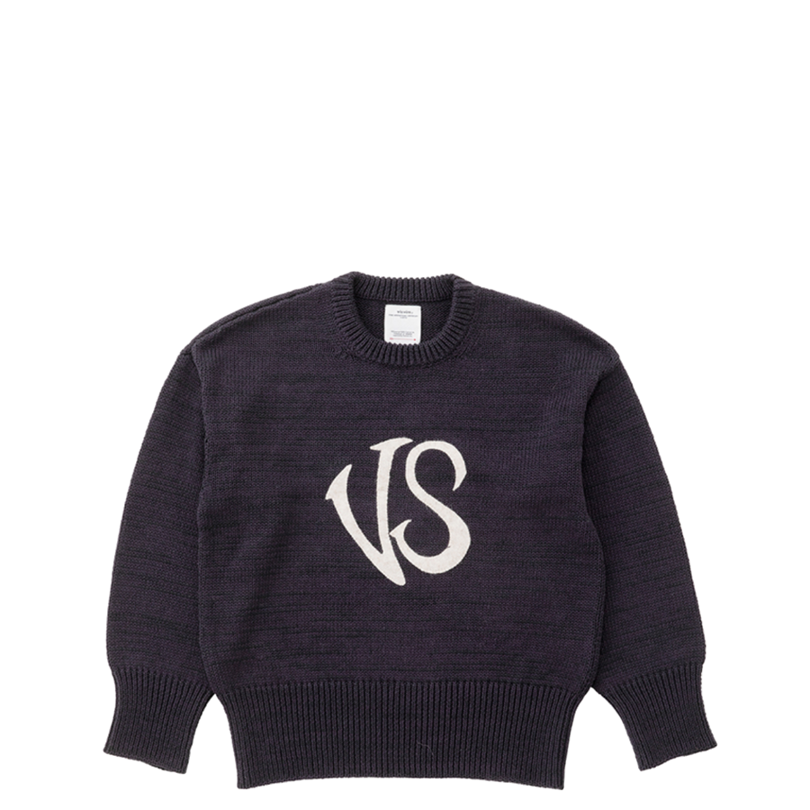 VISVIM LETTERMAN CREW KNIT VS